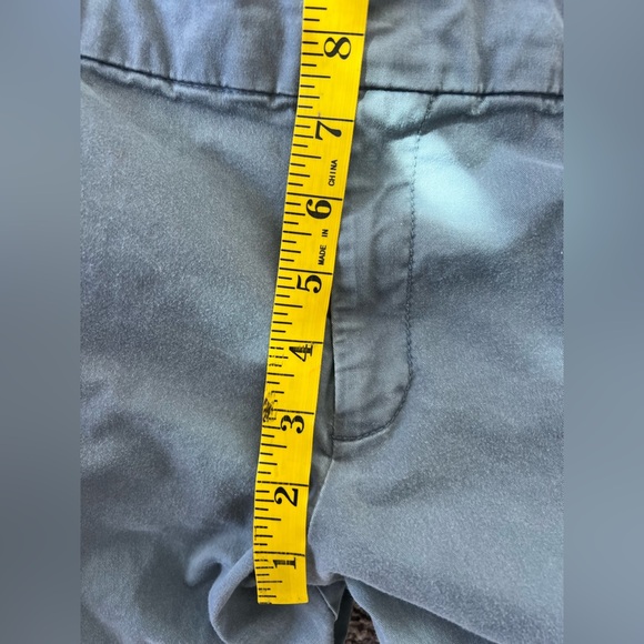 GAP Gray Straight Leg khaki cotton blend Pants women’s size 14 - Picture 8 of 10